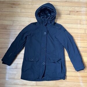 Helly Hansen Helly Tech Protection Parka Jacket Medium Black Hooded Insulated